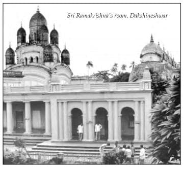 Sri Ramakrishna's room at Dakshineswar
